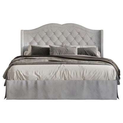 Bruce Tufted Upholstered Platform Bed