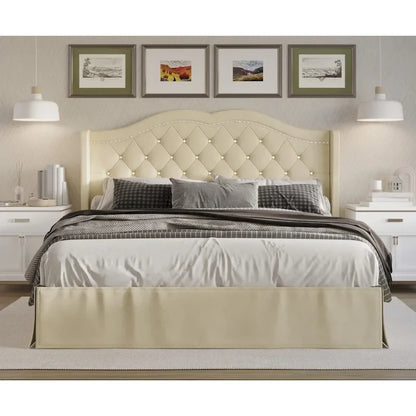 Bruce Tufted Upholstered Platform Bed
