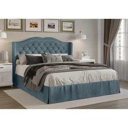Bruce Tufted Upholstered Platform Bed