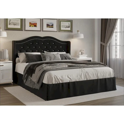 Bruce Tufted Upholstered Platform Bed