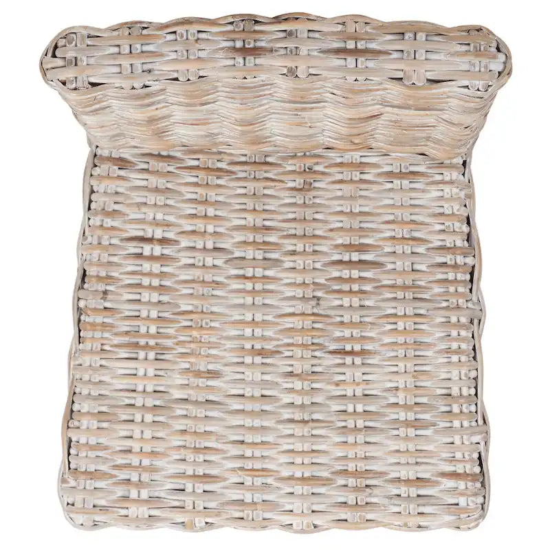 SAFAVIEH Yuna Rattan 30-inch Bar Stool - 20.1 W x 18.5 L x 43.3 H - 20Wx19Dx43H