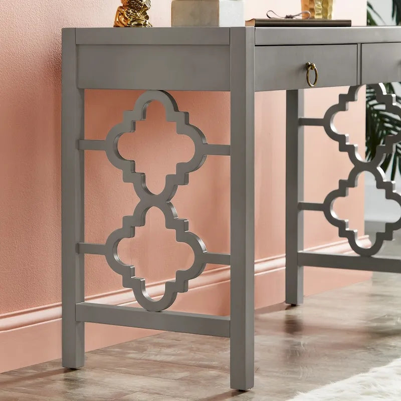 Andi 2-Drawer Writing Desk by iNSPIRE Q Classic