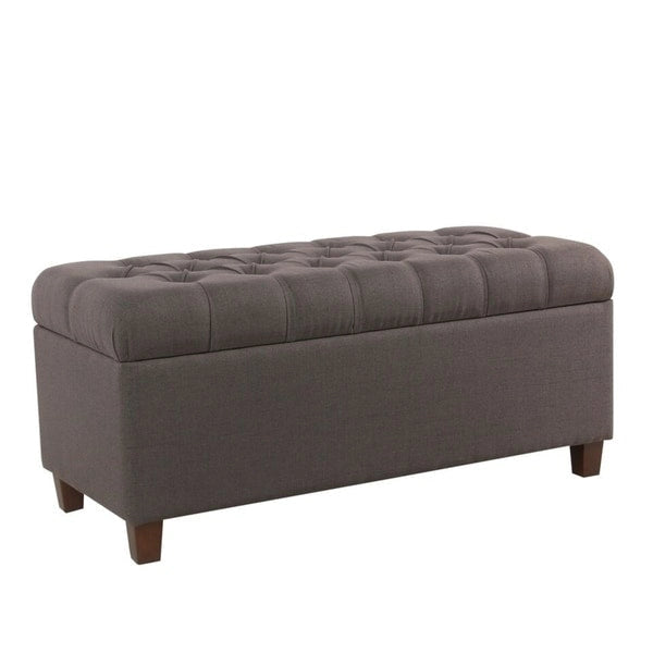 Copper Grove Muir Button Tufted Storage Bench