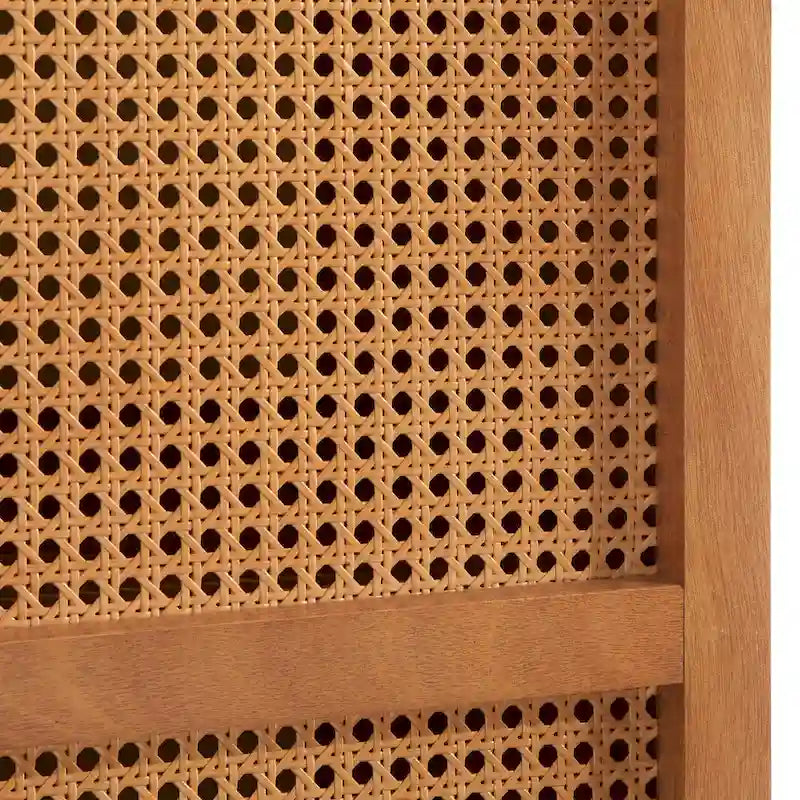 Lifestorey Maxima Cane 2-Door Cabinet