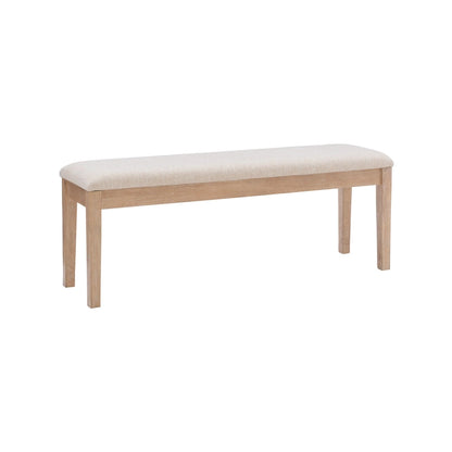 Dolan Farmhouse Solid Wood Dining Bench