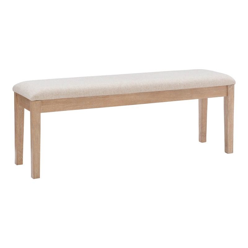 Dolan Farmhouse Solid Wood Dining Bench