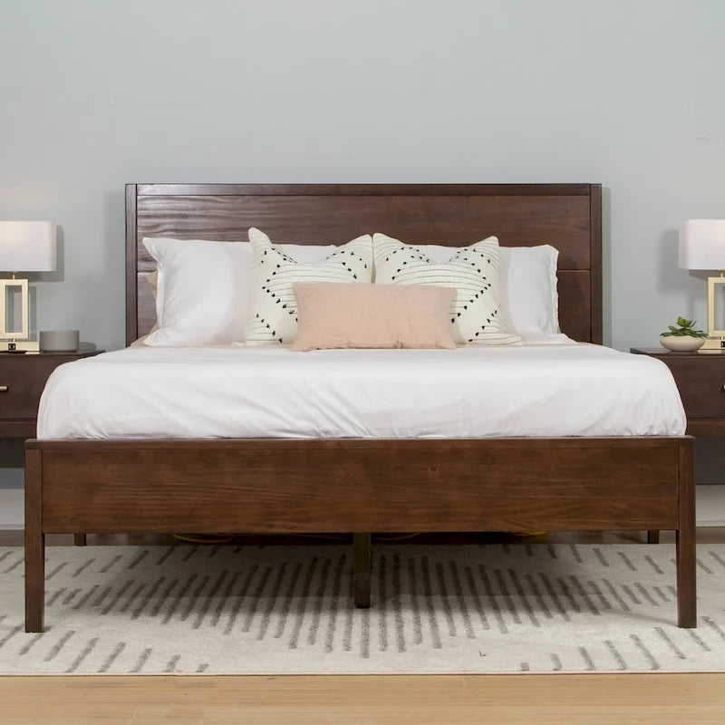 Plank and Beam Queen Size Bed