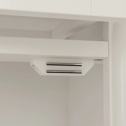 104.3x82.3 Complete Entertainment Wall Unit White TV Stand Display