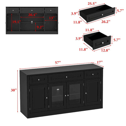 104.3x82.3 Complete Entertainment Wall Unit White TV Stand Display