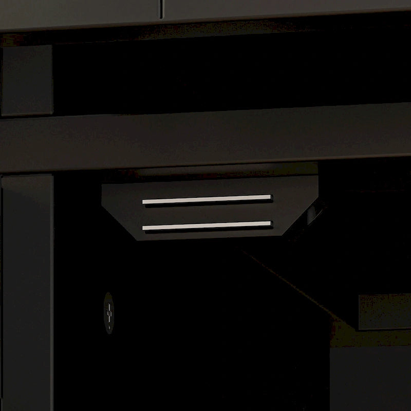 104.3x82.3 Complete Entertainment Wall Unit White TV Stand Display