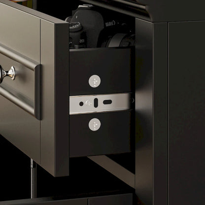 104.3x82.3 Complete Entertainment Wall Unit White TV Stand Display