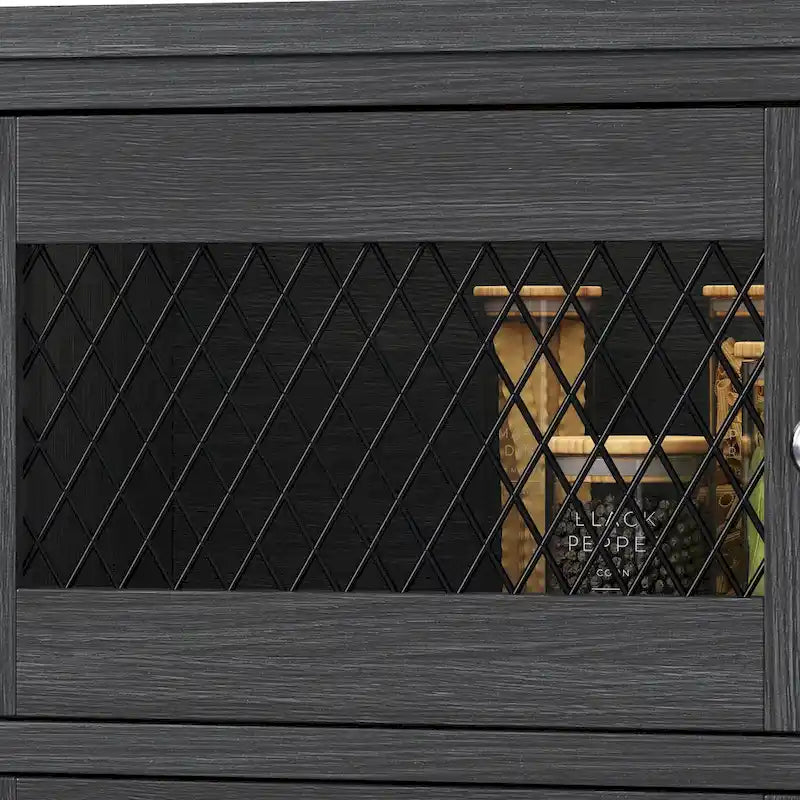 Moasis Farmhouse Buffet Cabinet with Storage, 2 Drawers Sideboard for Kitchen Dining Room