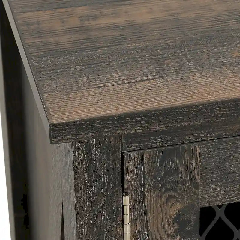 Moasis Farmhouse Buffet Cabinet with Storage, 2 Drawers Sideboard for Kitchen Dining Room