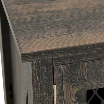 Moasis Farmhouse Buffet Cabinet with Storage, 2 Drawers Sideboard for Kitchen Dining Room