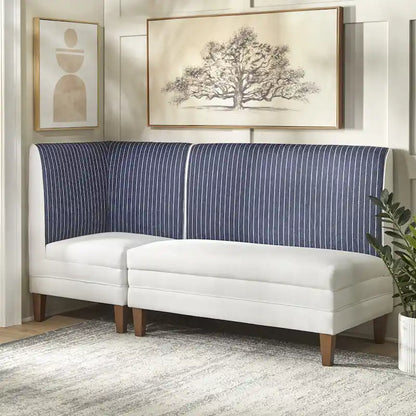 Lifestorey Phillips 2-Piece Upholstered Bench Set