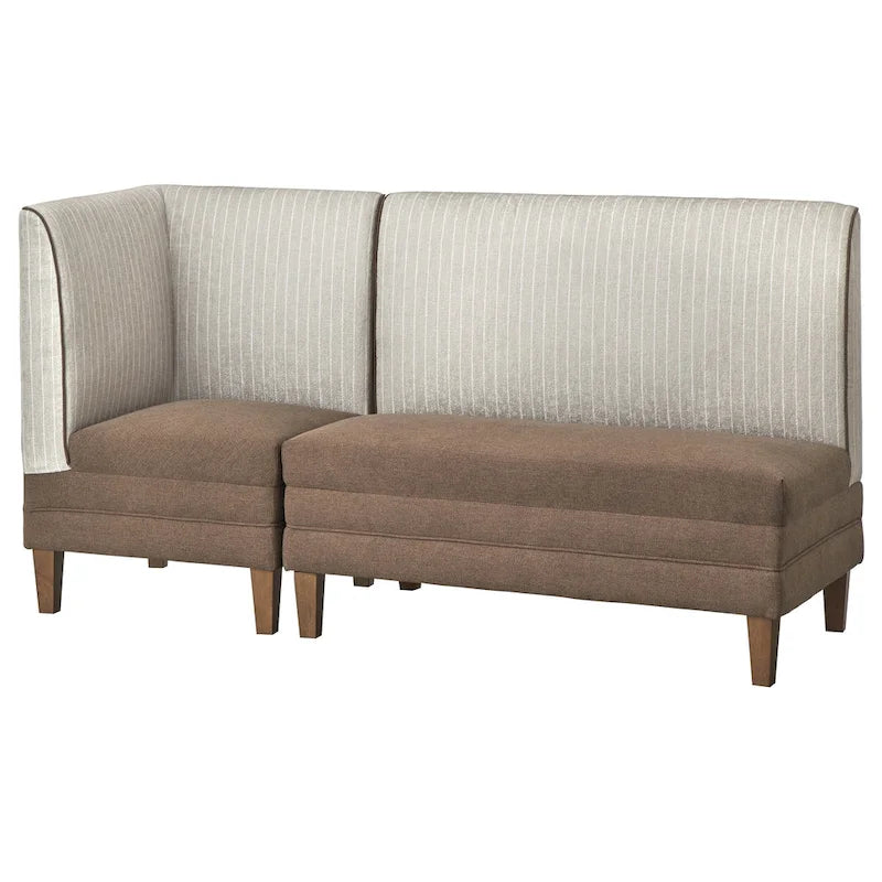 Lifestorey Phillips 2-Piece Upholstered Bench Set