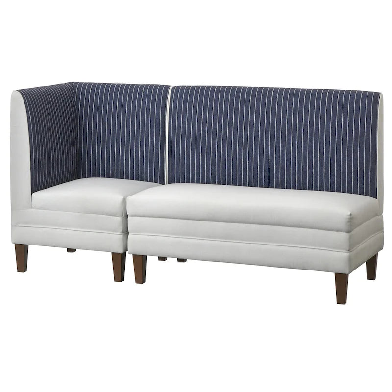 Lifestorey Phillips 2-Piece Upholstered Bench Set