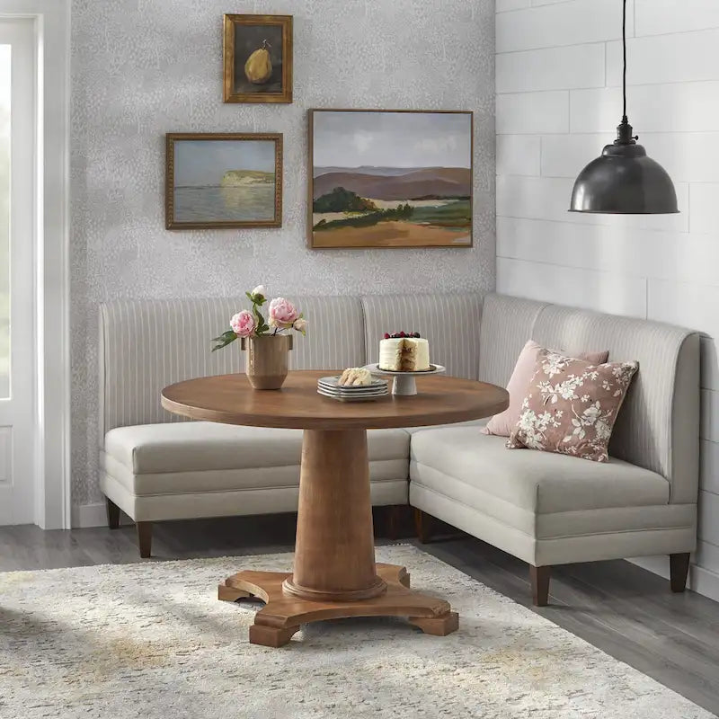 Lifestorey Phillips 2-Piece Upholstered Bench Set