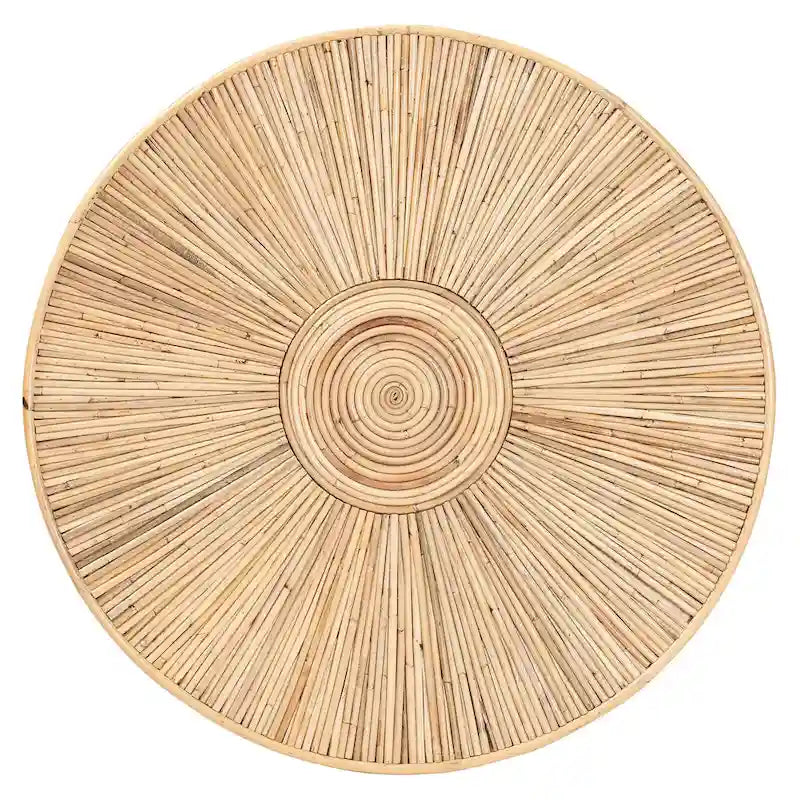 Miami Bohemian Light Honey Rattan Coffee Table