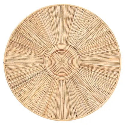 Miami Bohemian Light Honey Rattan Coffee Table