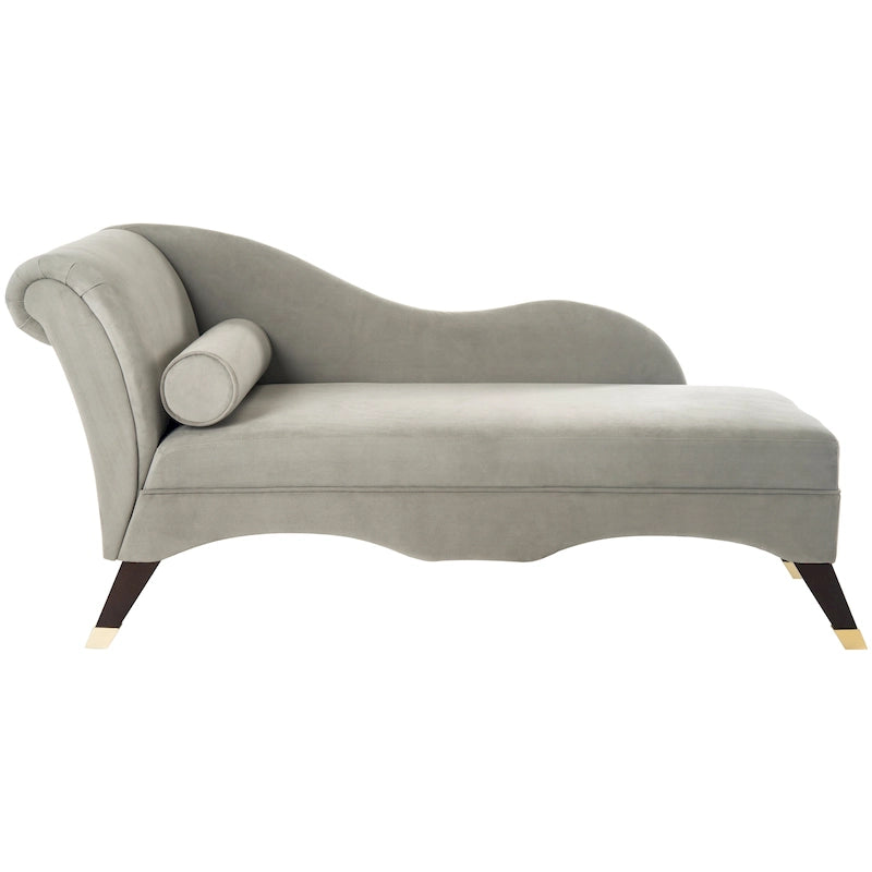 SAFAVIEH Karan Mid-Century Modern Chaise with Pillow - 63Wx28Dx30H
