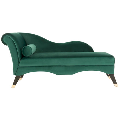 SAFAVIEH Karan Mid-Century Modern Chaise with Pillow - 63Wx28Dx30H