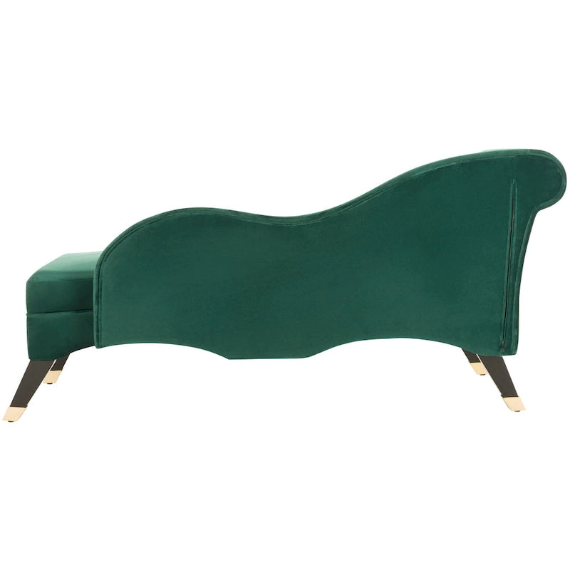 SAFAVIEH Karan Mid-Century Modern Chaise with Pillow - 63Wx28Dx30H