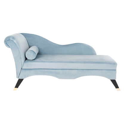 SAFAVIEH Karan Mid-Century Modern Chaise with Pillow - 63Wx28Dx30H