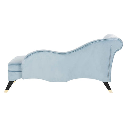 SAFAVIEH Karan Mid-Century Modern Chaise with Pillow - 63Wx28Dx30H