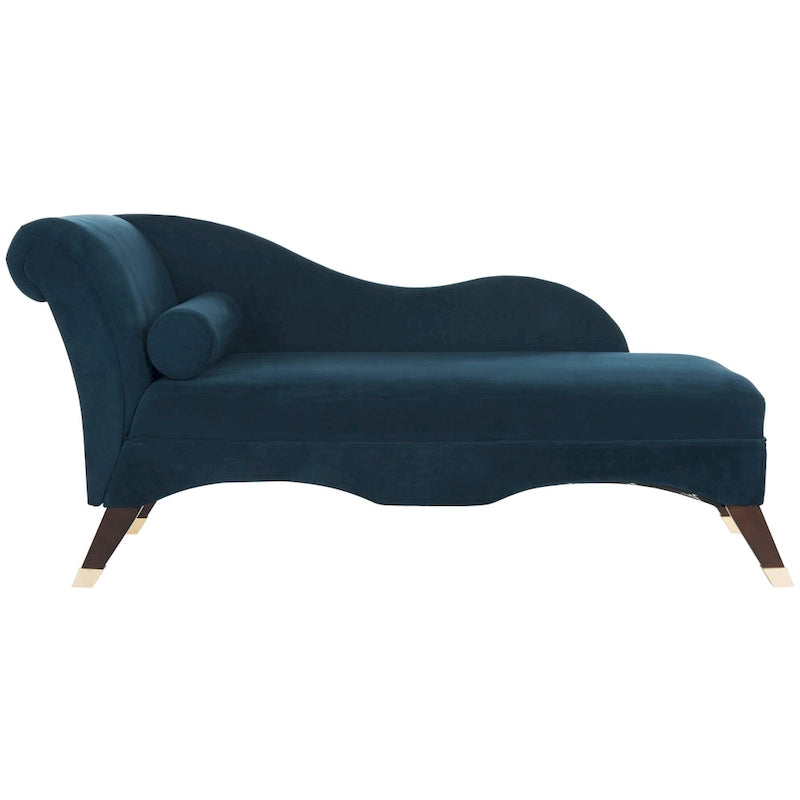 SAFAVIEH Karan Mid-Century Modern Chaise with Pillow - 63Wx28Dx30H
