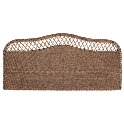 SAFAVIEH Masja White Washed Rattan Headboard (Full)