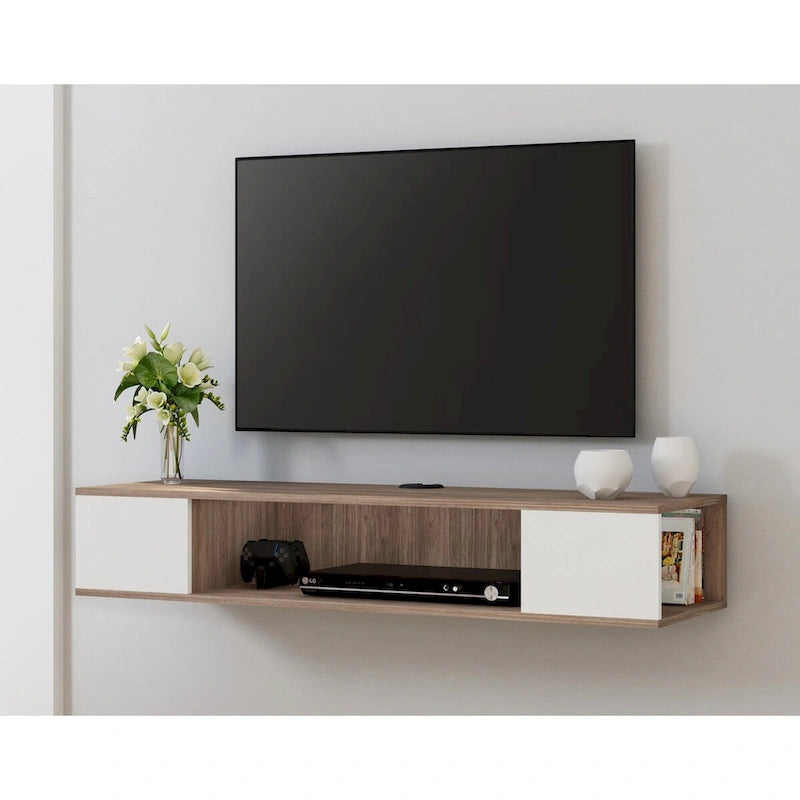 Floating TV Stand Entertainment Center Media Console TV Shelf - 39.4