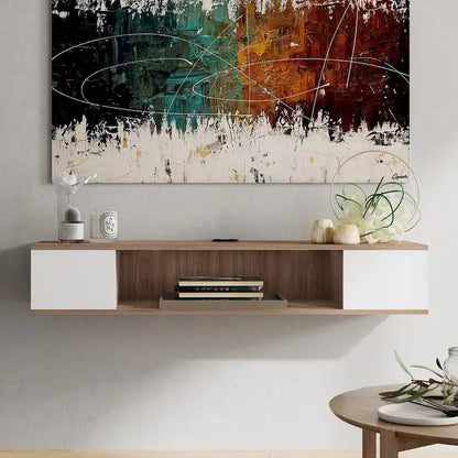 Floating TV Stand Entertainment Center Media Console TV Shelf - 39.4