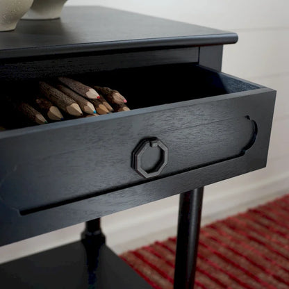 SAFAVIEH Jenny 1-Drawer Accent Table - 19 W x 15.8 L x 26 H - 19Wx16Dx26H