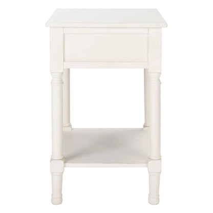 SAFAVIEH Jenny 1-Drawer Accent Table - 19 W x 15.8 L x 26 H - 19Wx16Dx26H
