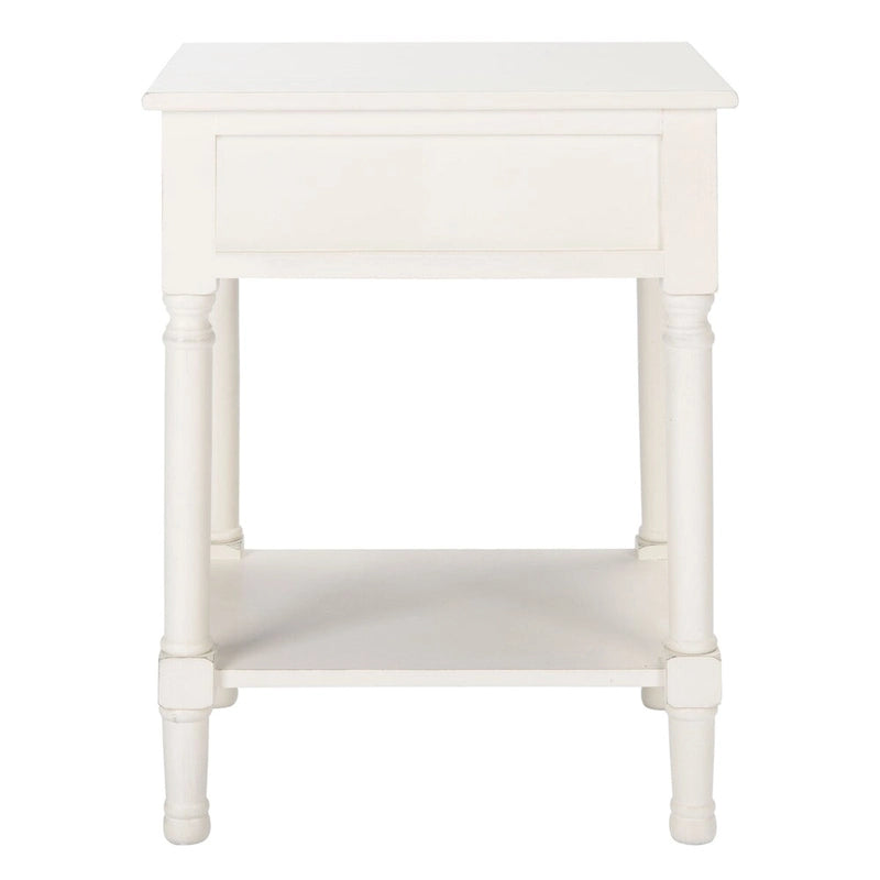 SAFAVIEH Jenny 1-Drawer Accent Table - 19 W x 15.8 L x 26 H - 19Wx16Dx26H