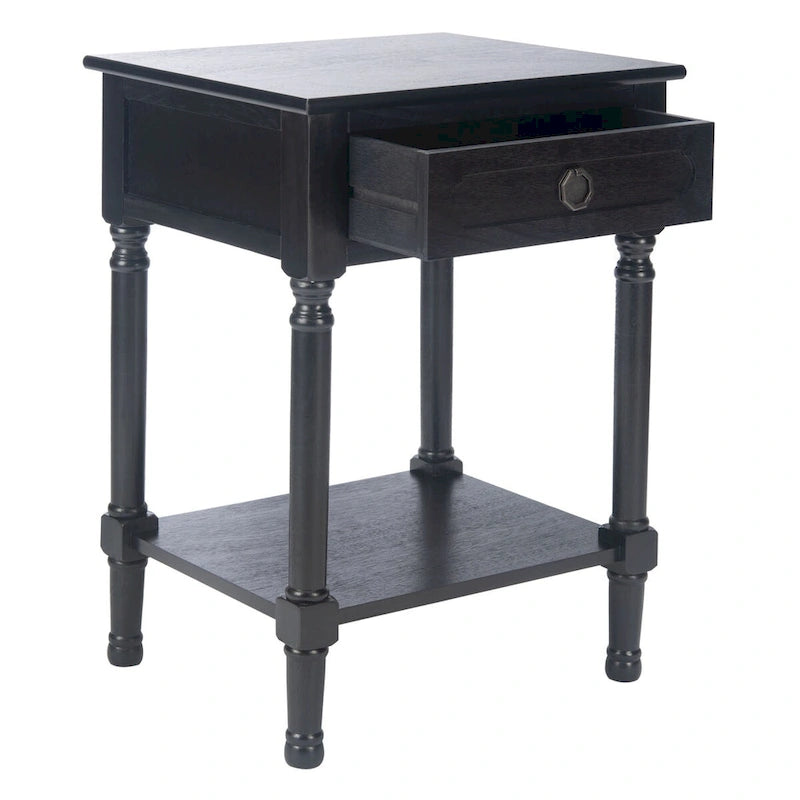 SAFAVIEH Jenny 1-Drawer Accent Table - 19 W x 15.8 L x 26 H - 19Wx16Dx26H