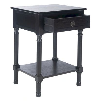 SAFAVIEH Jenny 1-Drawer Accent Table - 19 W x 15.8 L x 26 H - 19Wx16Dx26H