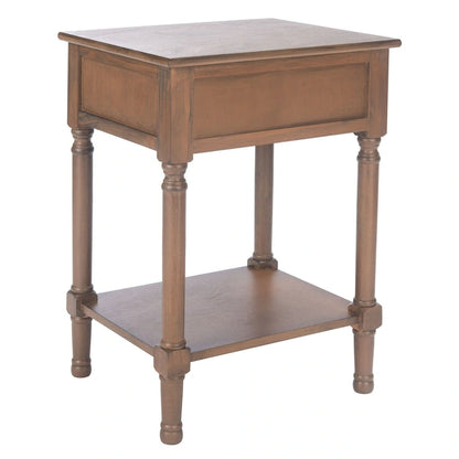 SAFAVIEH Jenny 1-Drawer Accent Table - 19 W x 15.8 L x 26 H - 19Wx16Dx26H