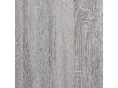 Grey console table 180x29x76.5 engineered wood