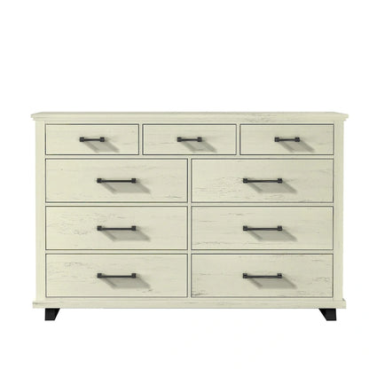 Farmhouse-inspired 2-Piece Bedroom Set - 1 Chest and 1 Dresser