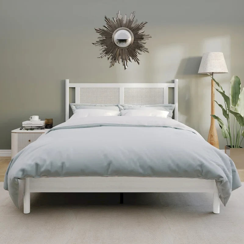 CraftPorch Transitional Wooden Platform Bed