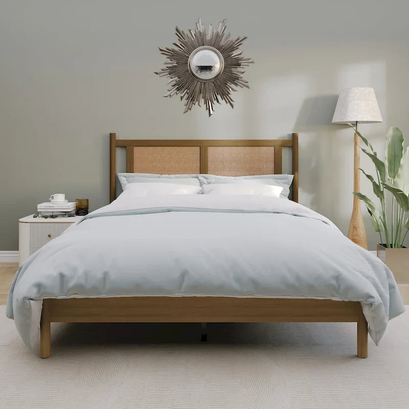 CraftPorch Transitional Wooden Platform Bed