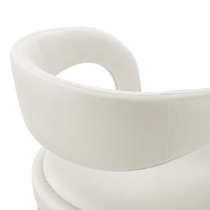 Pinnacle Performance Velvet Counter Stool Set of Two