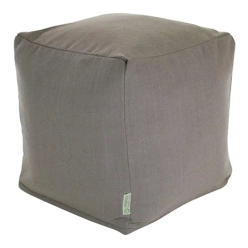 Majestic Home Goods Wales Indoor Ottoman Pouf Cube