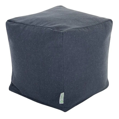 Majestic Home Goods Wales Indoor Ottoman Pouf Cube