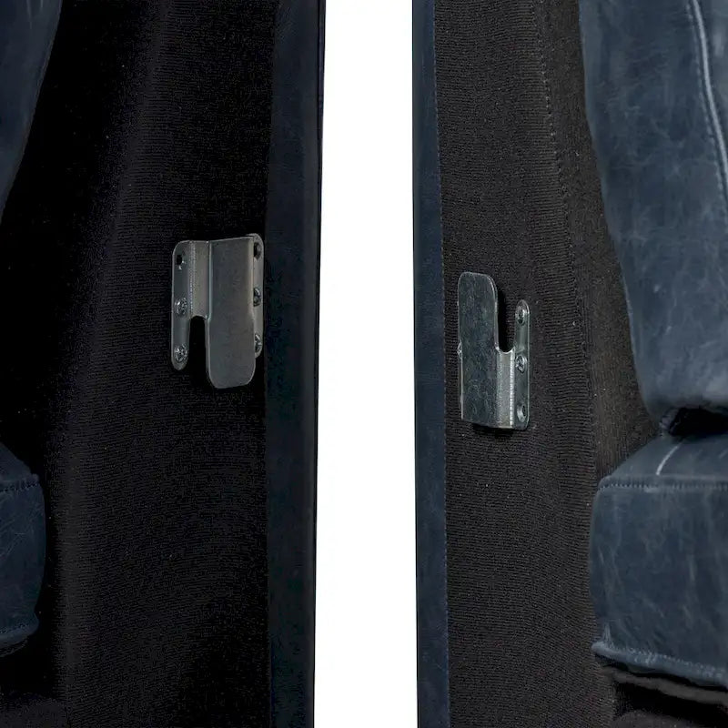 Poly & Bark Napa 98 Corner Sectional Sofa - Full Grain Genuine Italian Leather