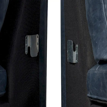 Poly & Bark Napa 98 Corner Sectional Sofa - Full Grain Genuine Italian Leather