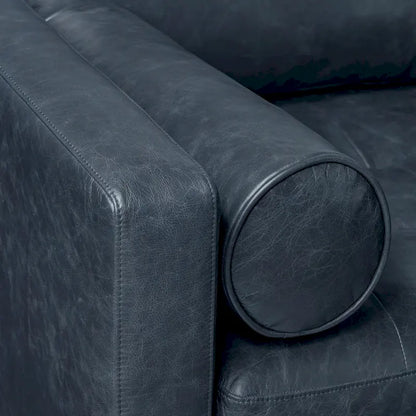 Poly & Bark Napa 98 Corner Sectional Sofa - Full Grain Genuine Italian Leather