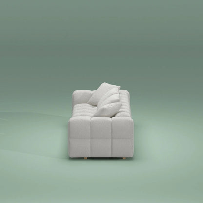 100.8 Teddy Velvet Sofa CouchModern Loveseat/Sofa/Couch with Armrest